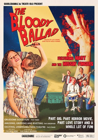 Photography and Poster design for Gagglebabble's production of 'The Bloody Ballad' This poster circa 2012-2013© Kirsten McTernan